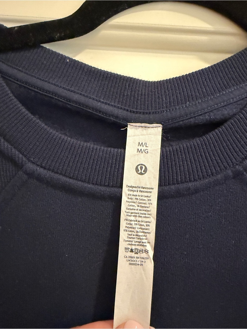 Lululemon Scuba Oversized Pullover *Wordmark - Picture 3 of 3